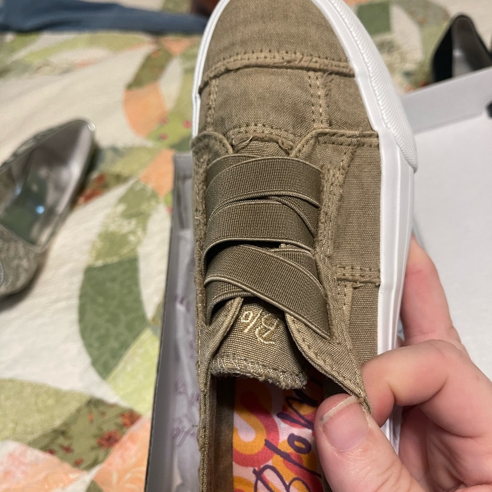 Blowfish slip on sneakers